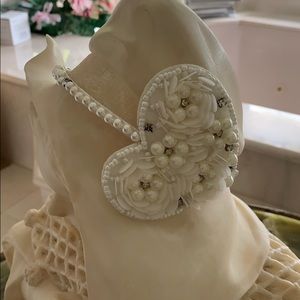 Hand made hair band.